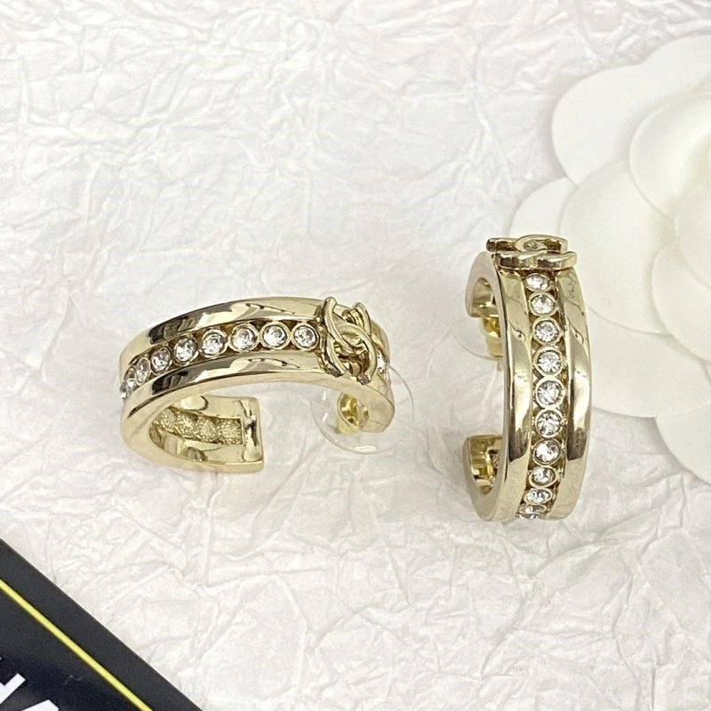 SmoothTexture Chanel Earrings 223914