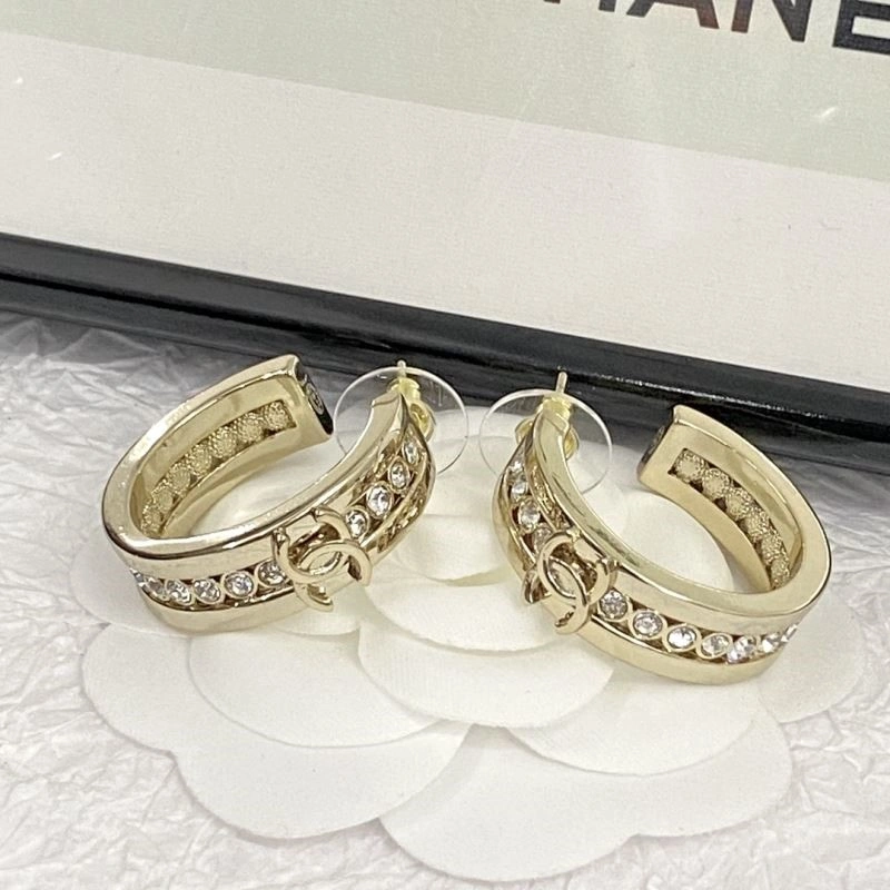 SmoothTexture Chanel Earrings 223914