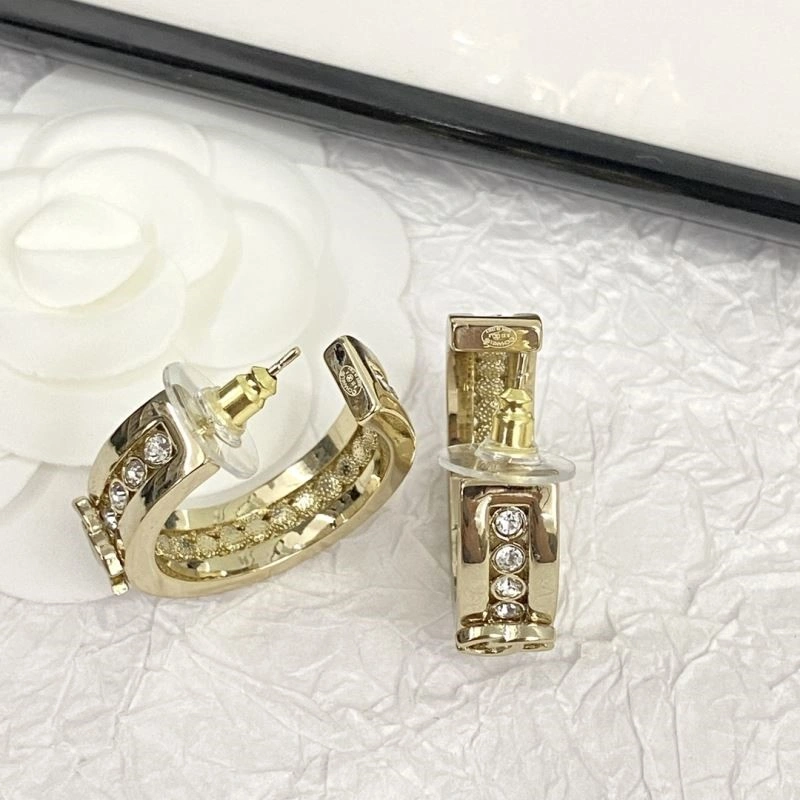 SmoothTexture Chanel Earrings 223914
