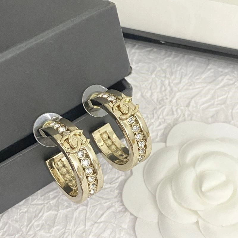SmoothTexture Chanel Earrings 223914