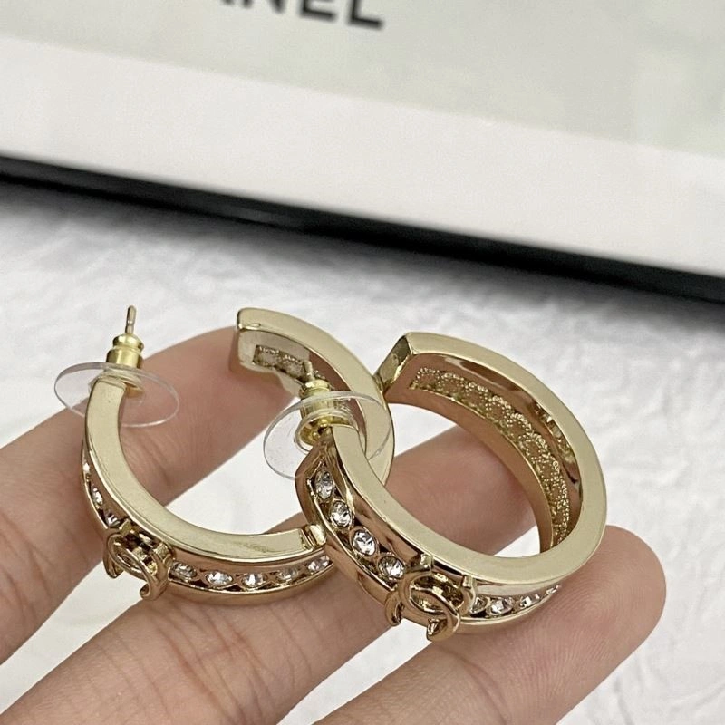 SmoothTexture Chanel Earrings 223914