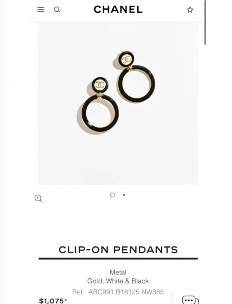 Modern Chanel Earrings 223868