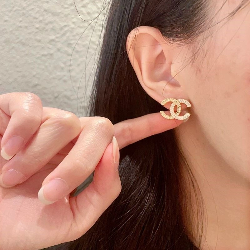 Chanel Earrings Stretchable 223811