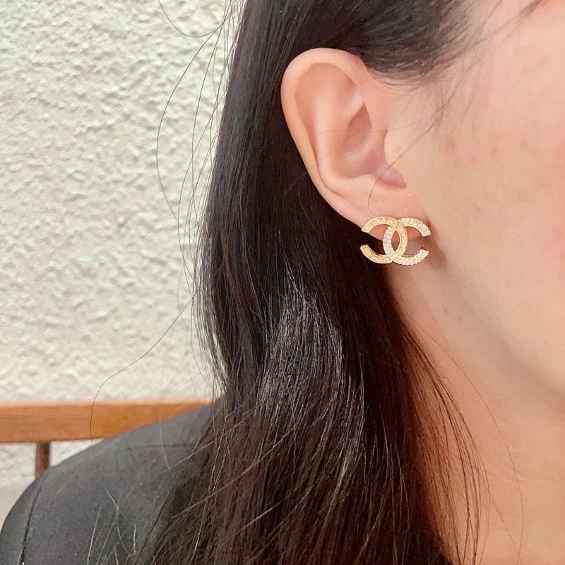 Chanel Earrings Stretchable 223811