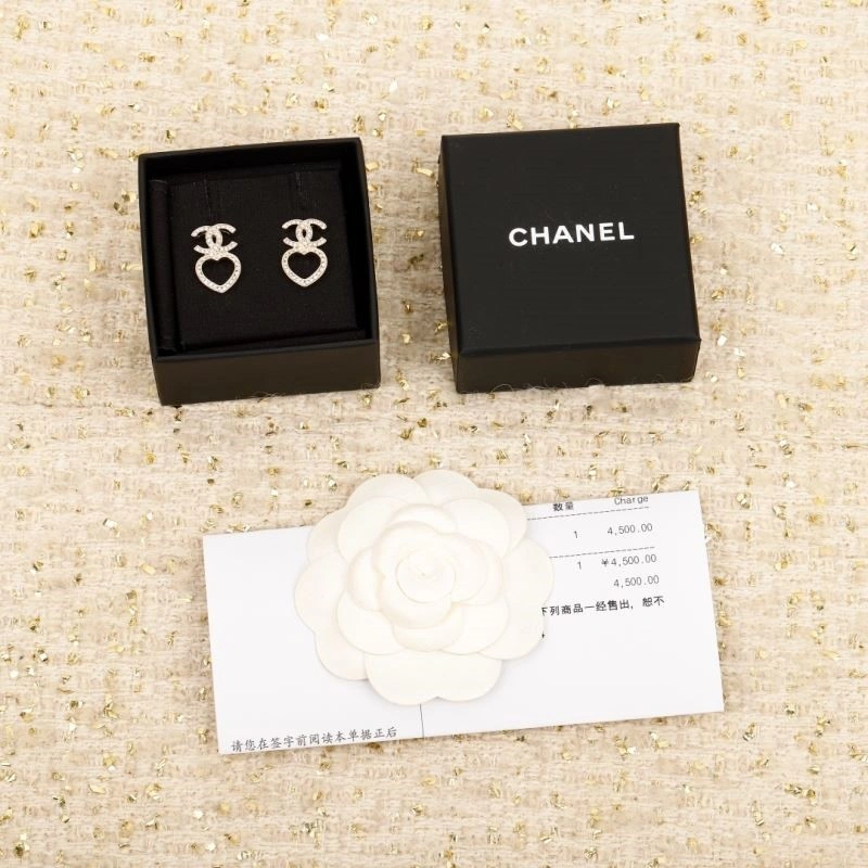 SmoothTexture Chanel Earrings 223707