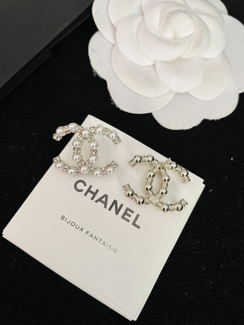 Compact Chanel Earrings 222737