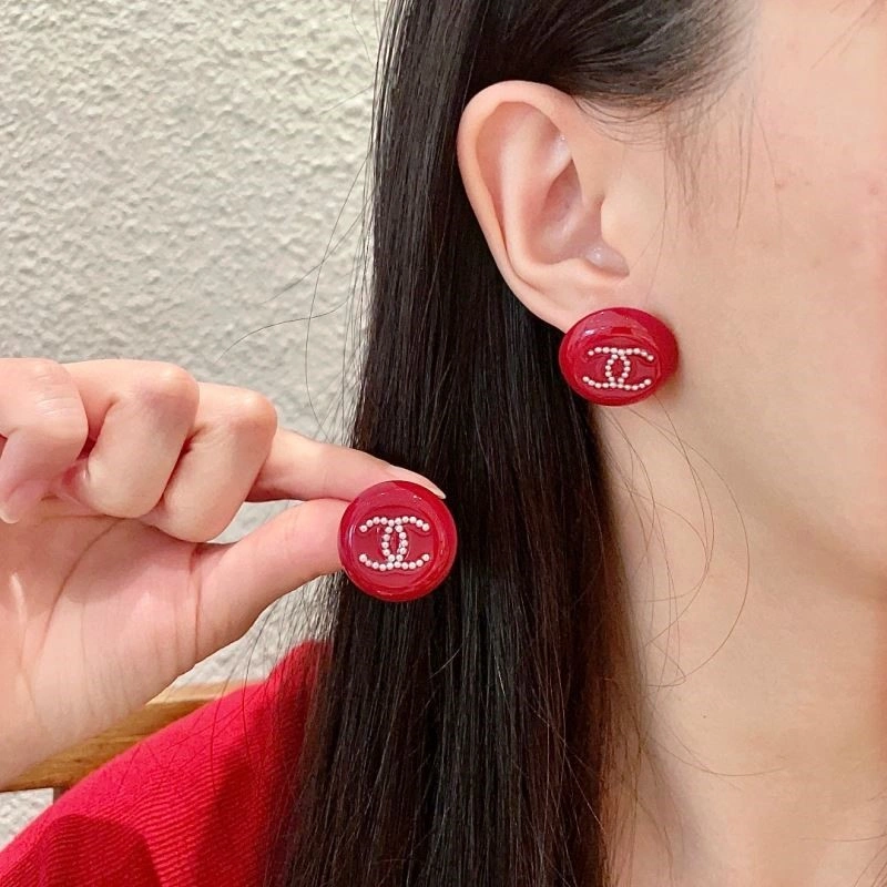 Chanel Earrings Stretchable 222694