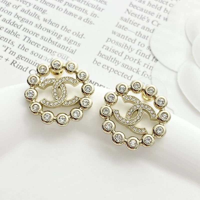 SmoothTexture Chanel Earrings 222679