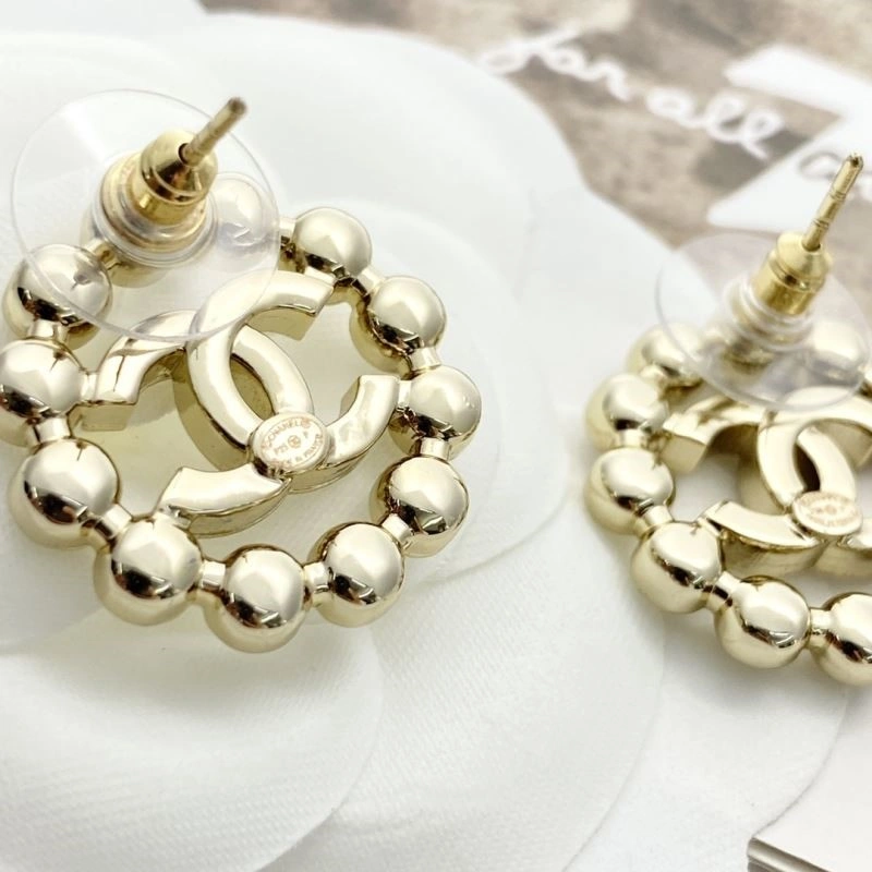SmoothTexture Chanel Earrings 222679