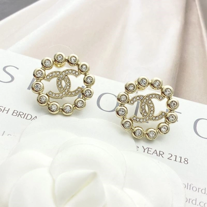 SmoothTexture Chanel Earrings 222679