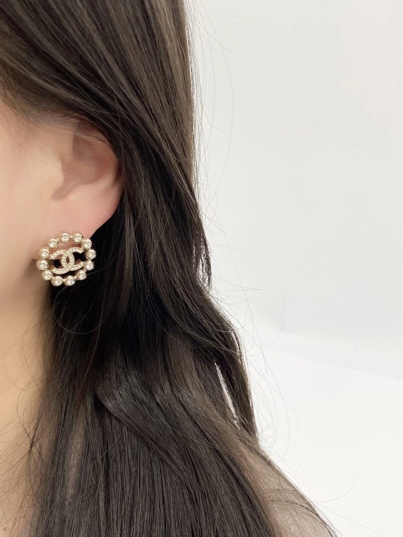 SmoothTexture Chanel Earrings 222679