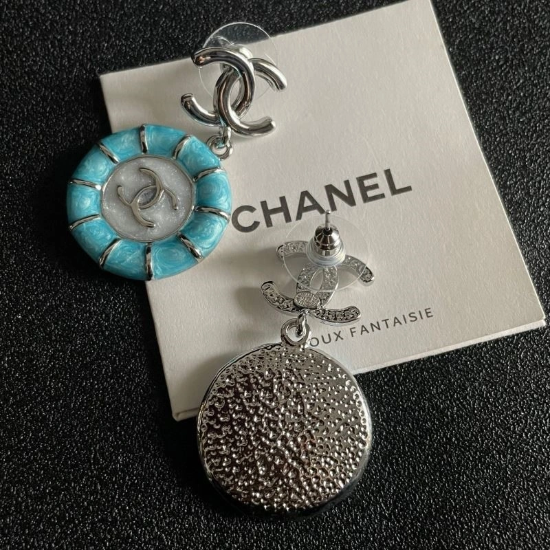 Compact Chanel Earrings 222659