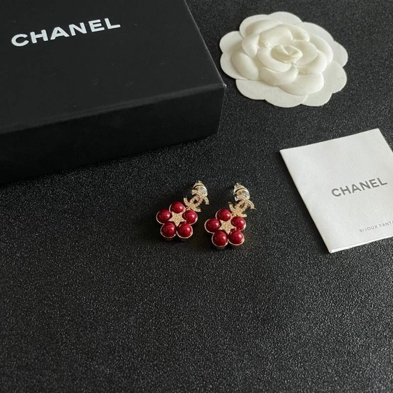 Vibrant Chanel Earrings 222596