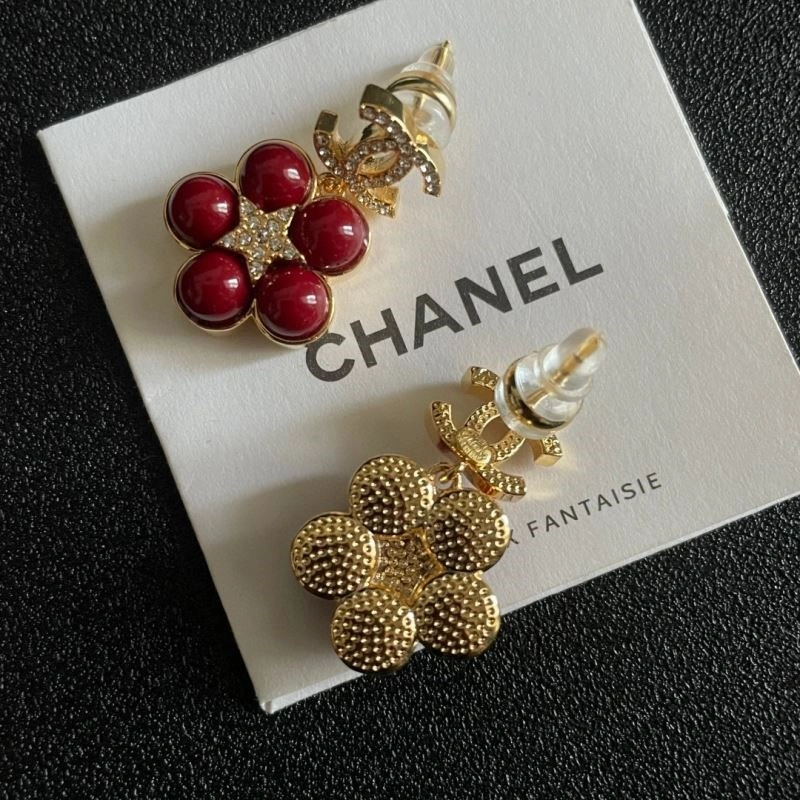 Vibrant Chanel Earrings 222596