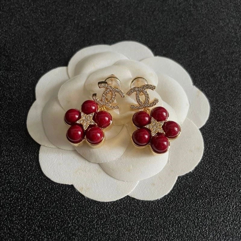 Vibrant Chanel Earrings 222596
