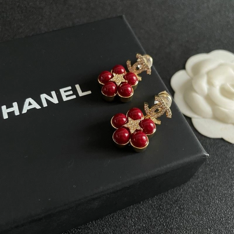 Vibrant Chanel Earrings 222596
