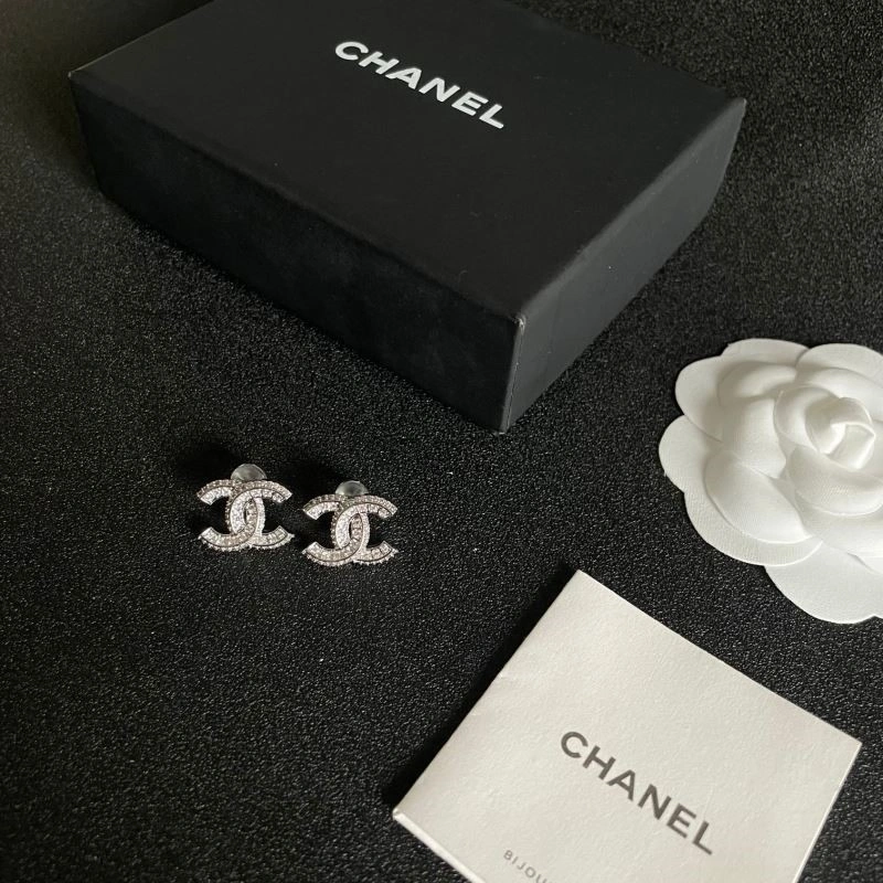 Chanel Earrings Stretchable 222536