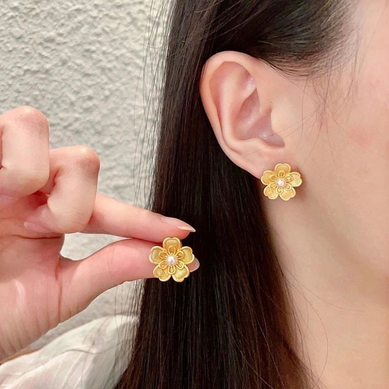 Chanel Earrings ZipUp 222466