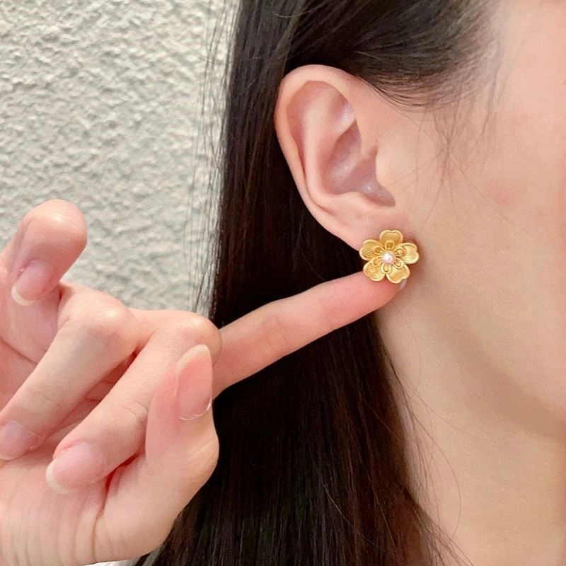 Chanel Earrings ZipUp 222466