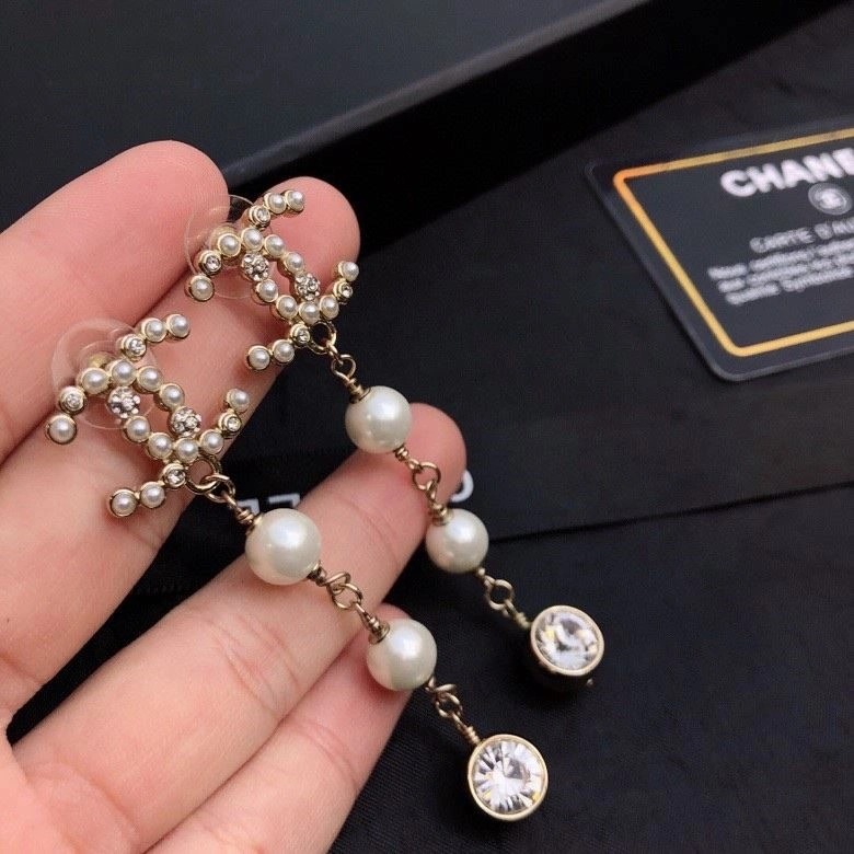 Chanel Earrings Stretchable 222401