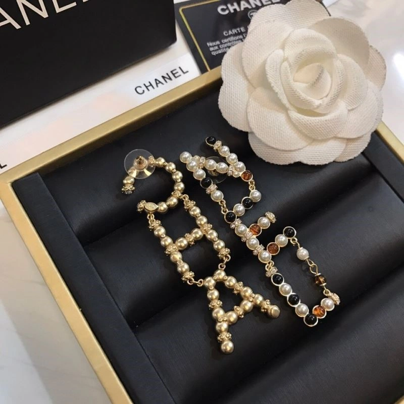 Chanel Earrings Stretchable 222395