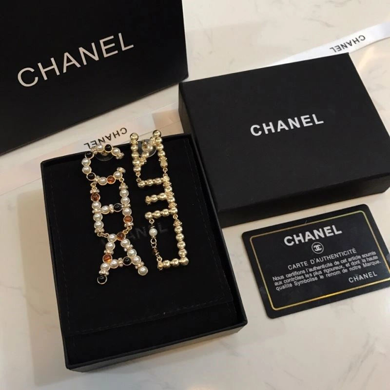 Chanel Earrings Stretchable 222395