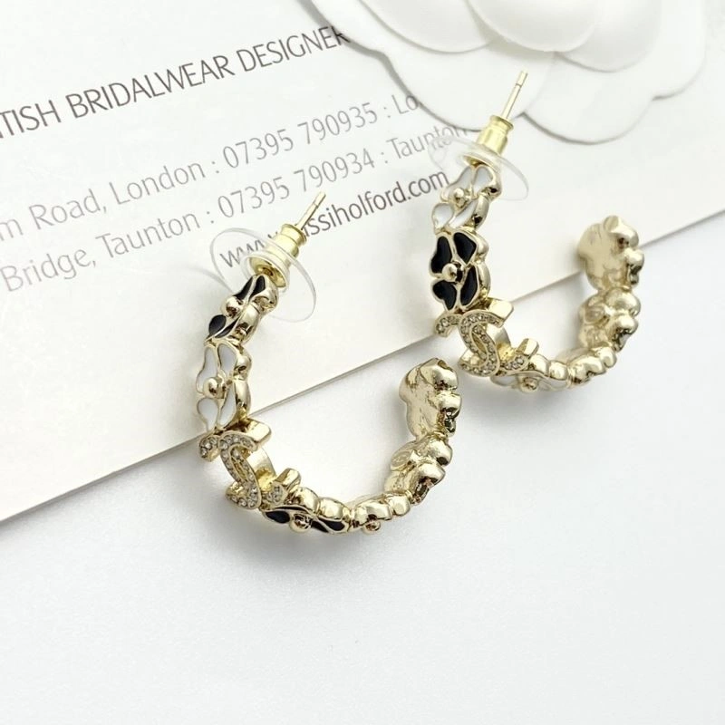 SmoothTexture Chanel Earrings 222346