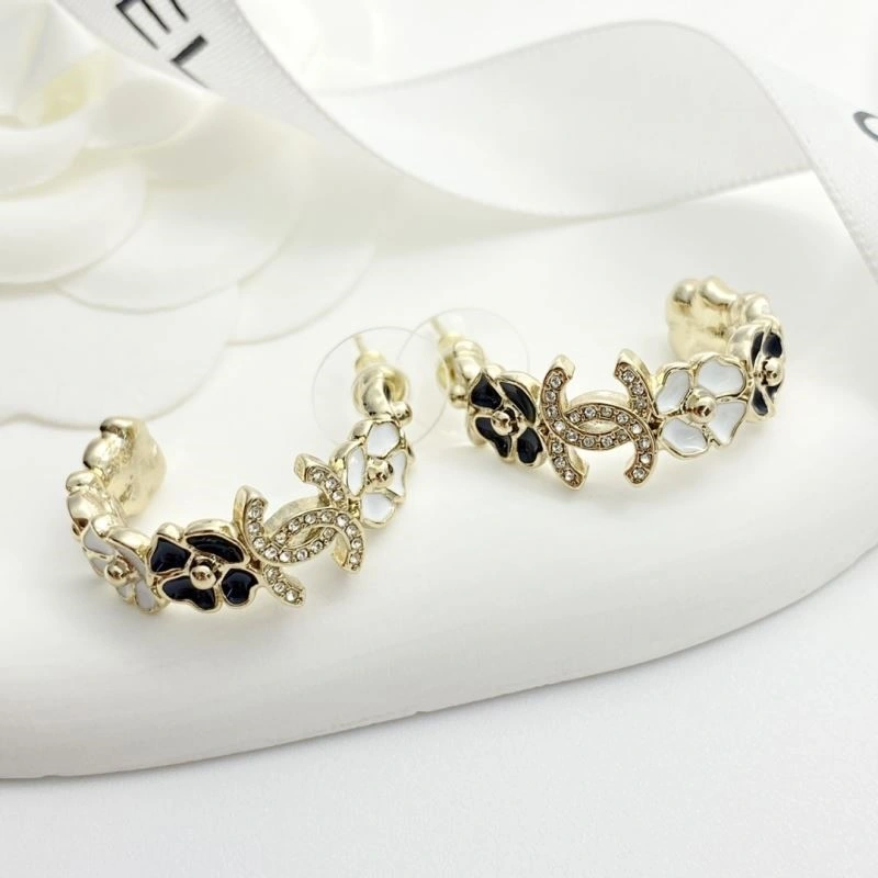 SmoothTexture Chanel Earrings 222346