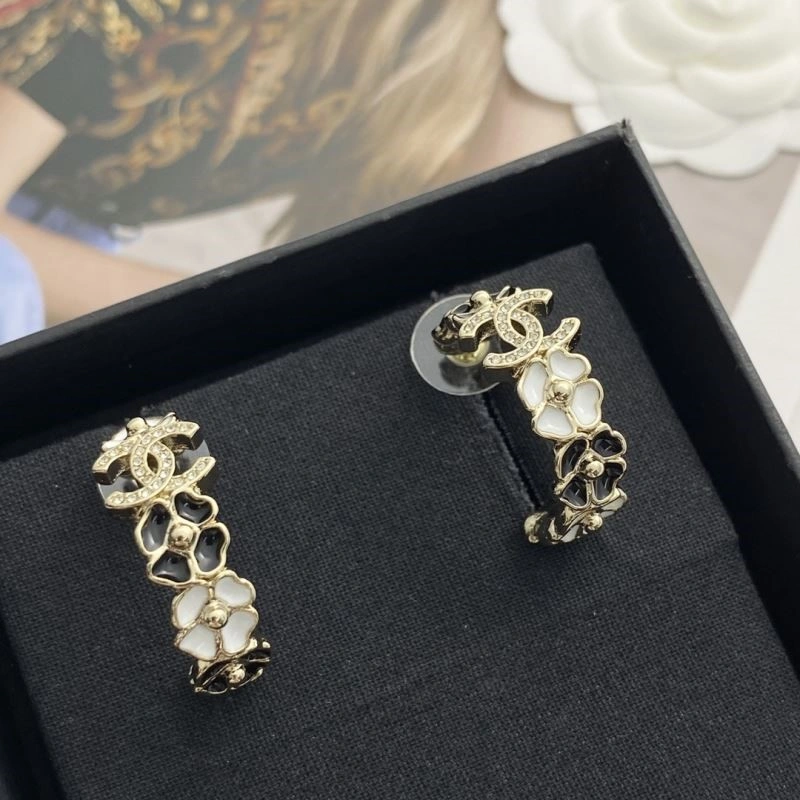 SmoothTexture Chanel Earrings 222346