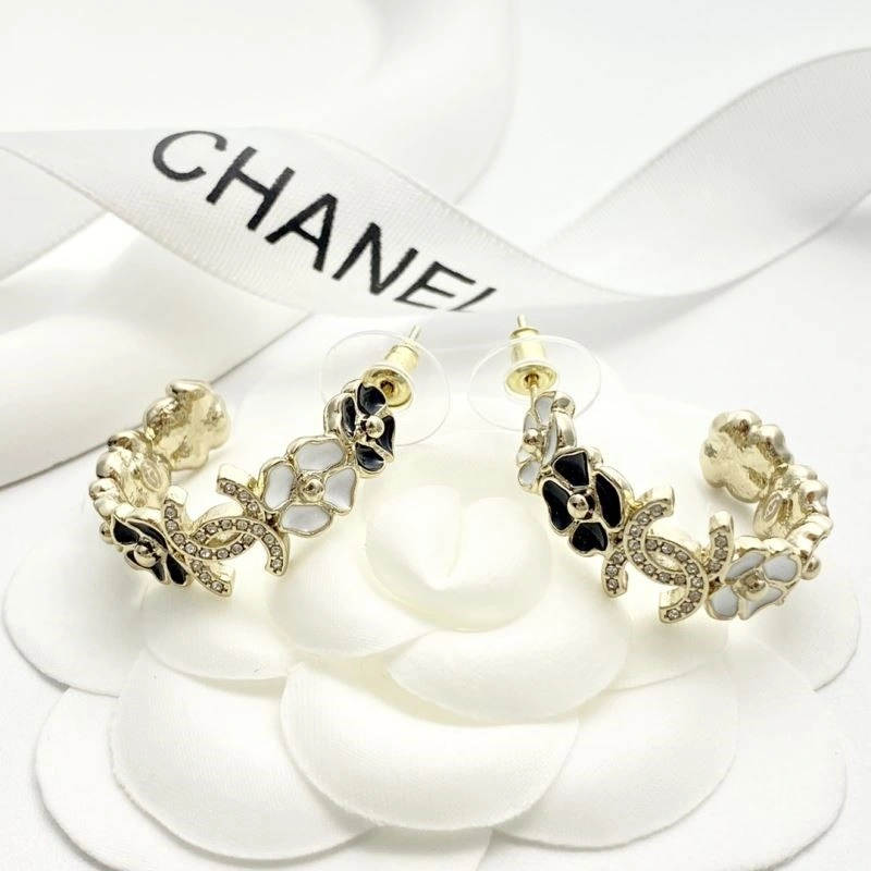 SmoothTexture Chanel Earrings 222346