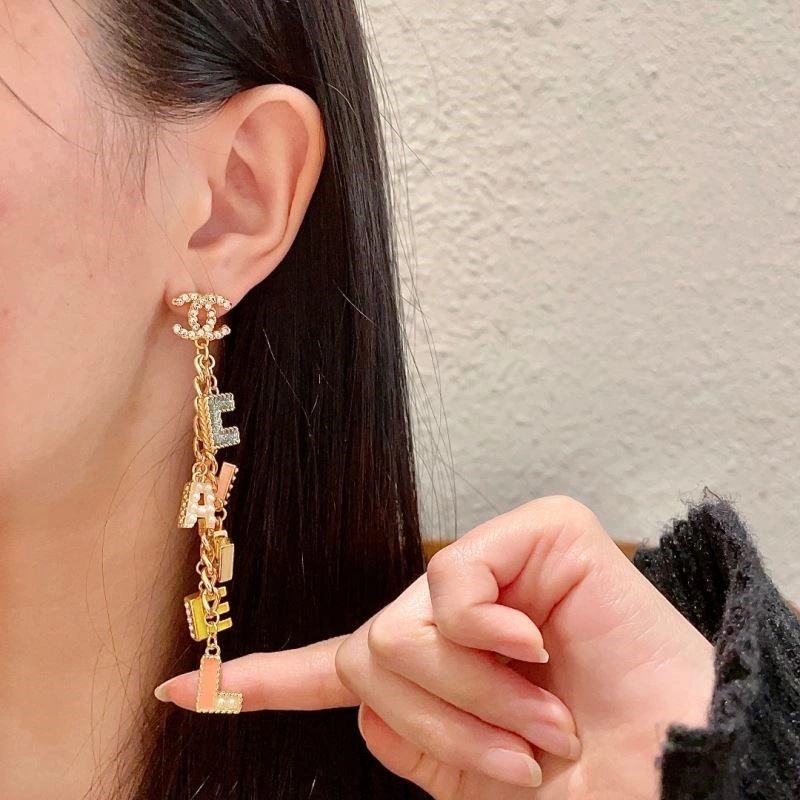 Chanel Earrings Stretchable 221593