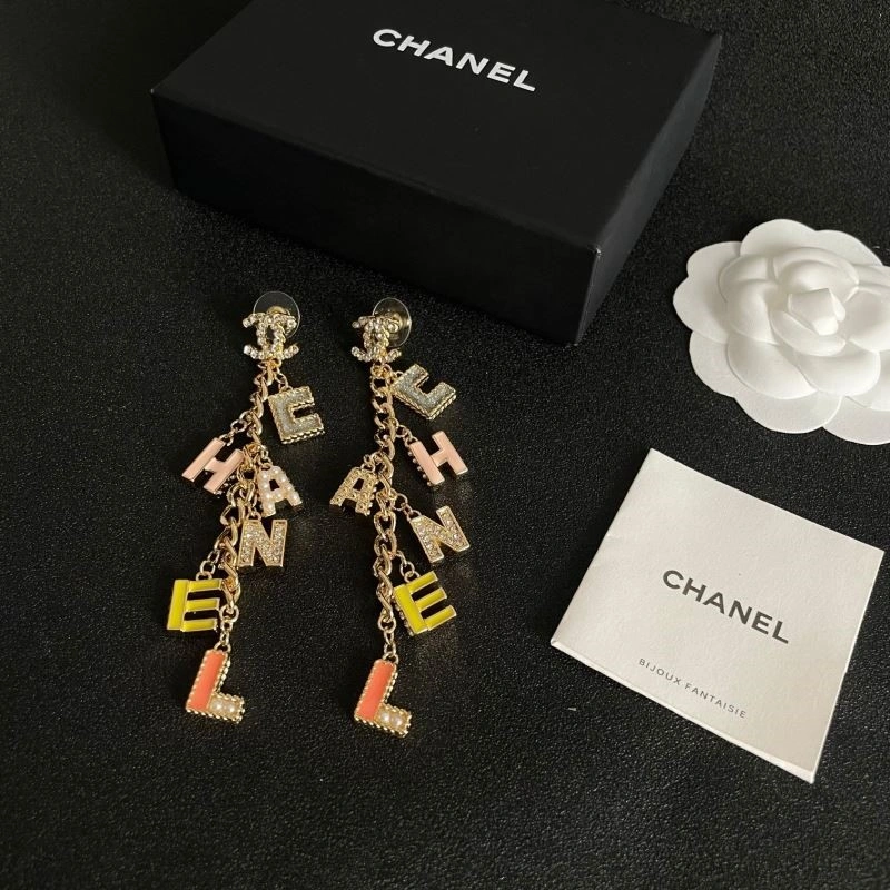 Chanel Earrings Stretchable 221593