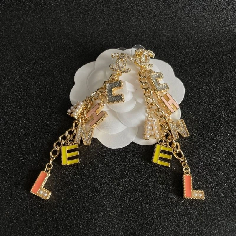 Chanel Earrings Stretchable 221593