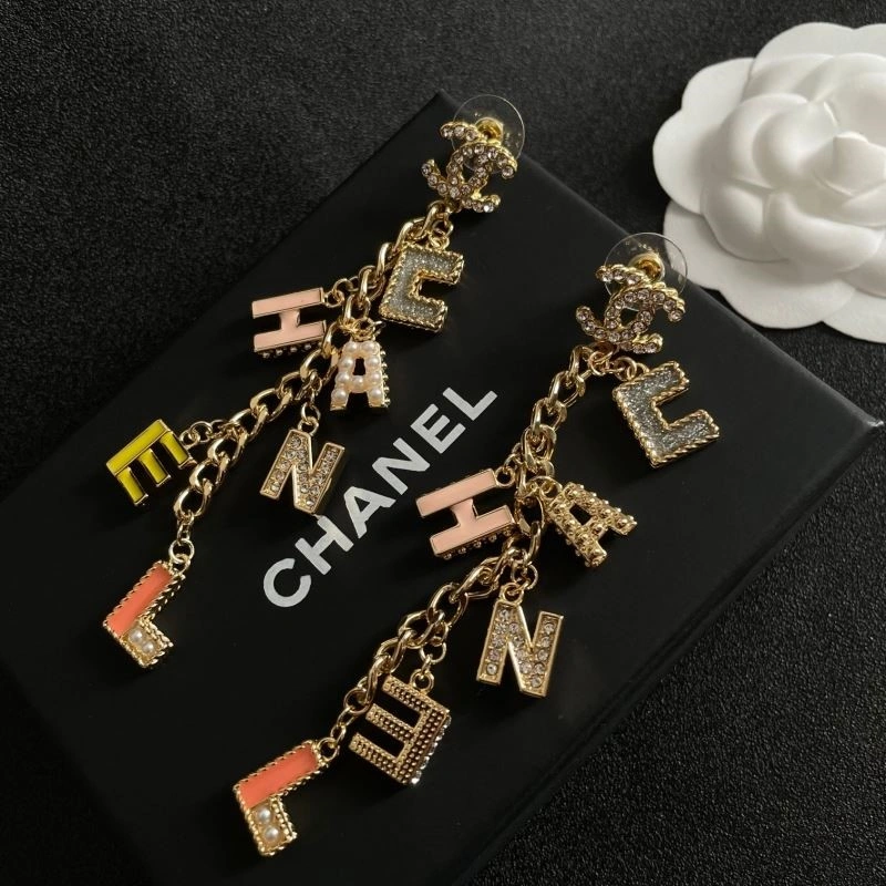 Chanel Earrings Stretchable 221593