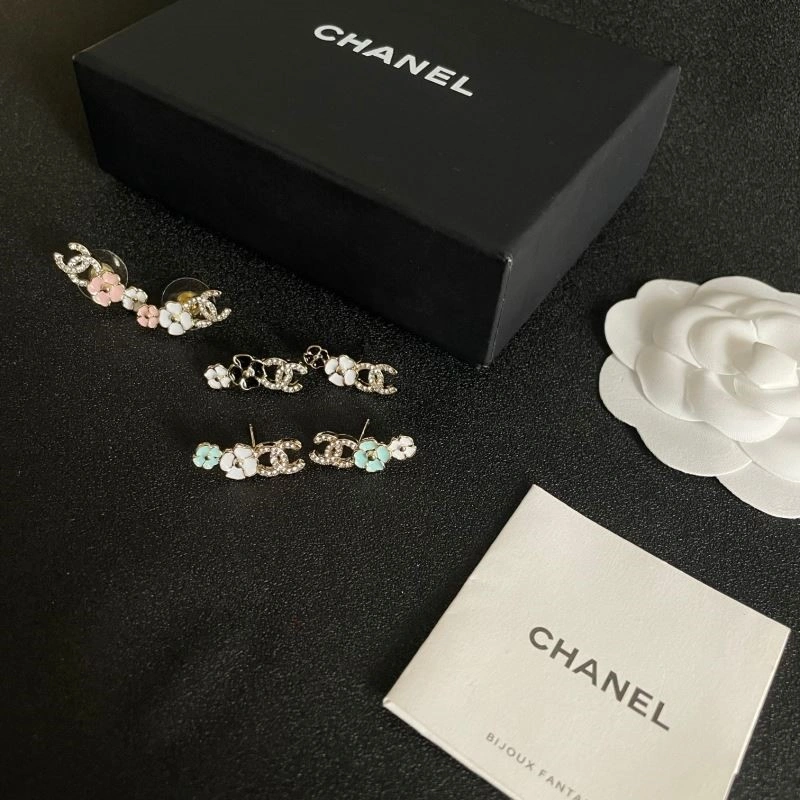 Chanel Earrings Colorful 221622