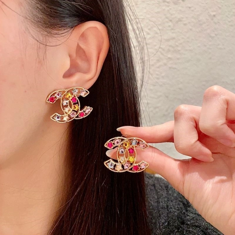 Sporty Chanel Earrings 221558