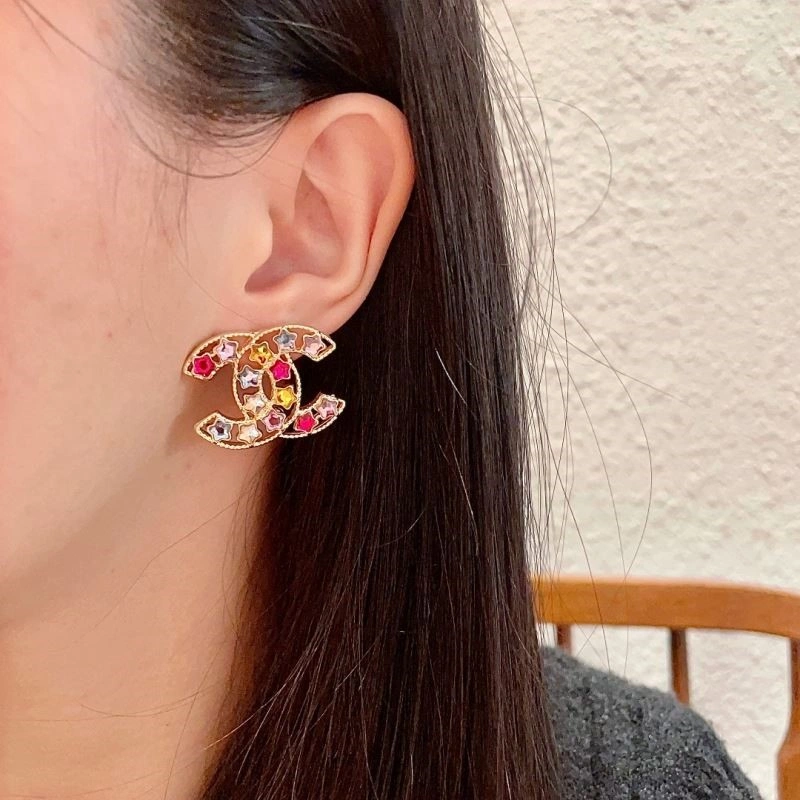 Sporty Chanel Earrings 221558