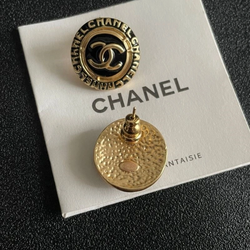 Compact Chanel Earrings 221513