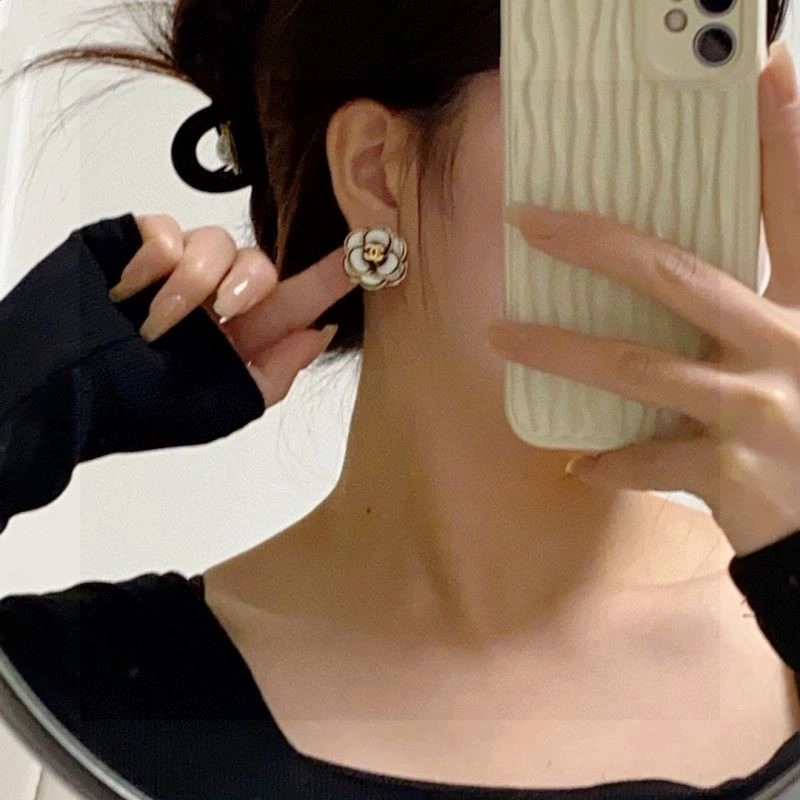 Compact Chanel Earrings 221515