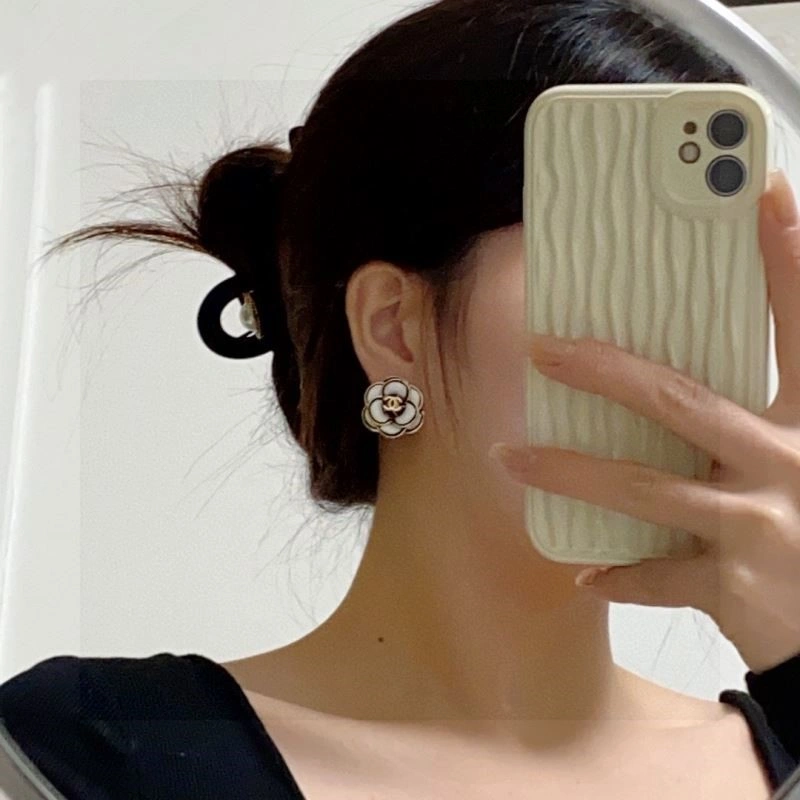 Compact Chanel Earrings 221515