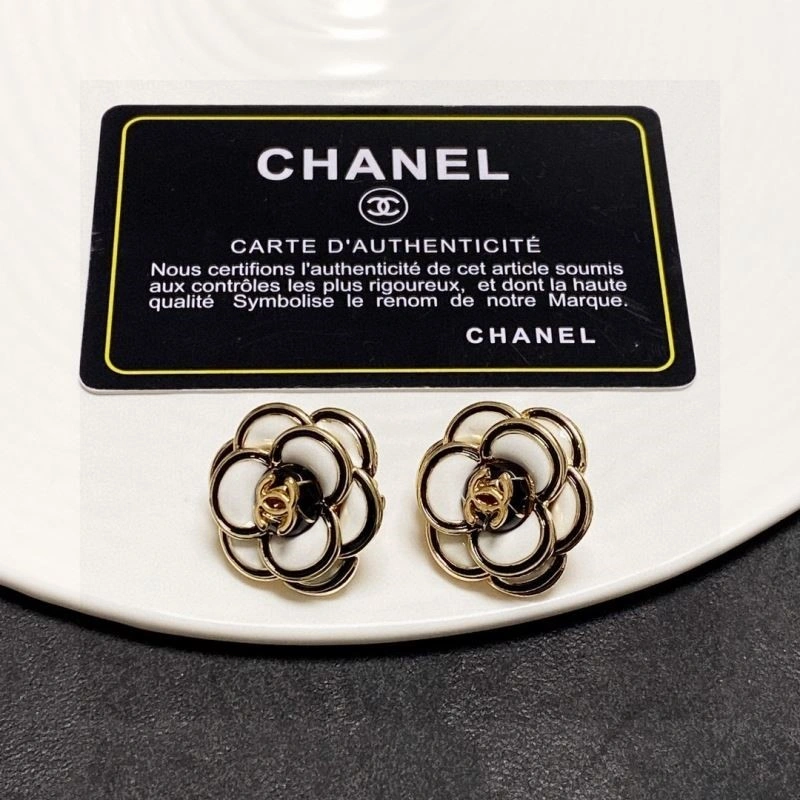 Compact Chanel Earrings 221515