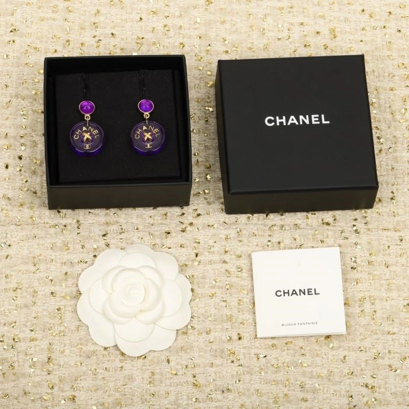Colorful Chanel Earrings 221504