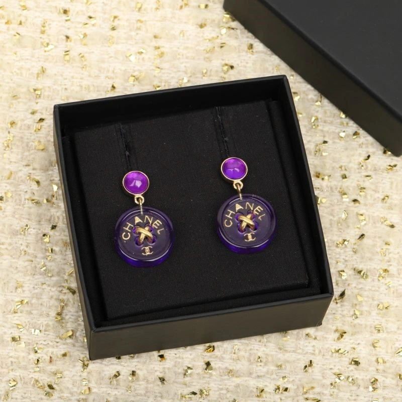 Colorful Chanel Earrings 221504