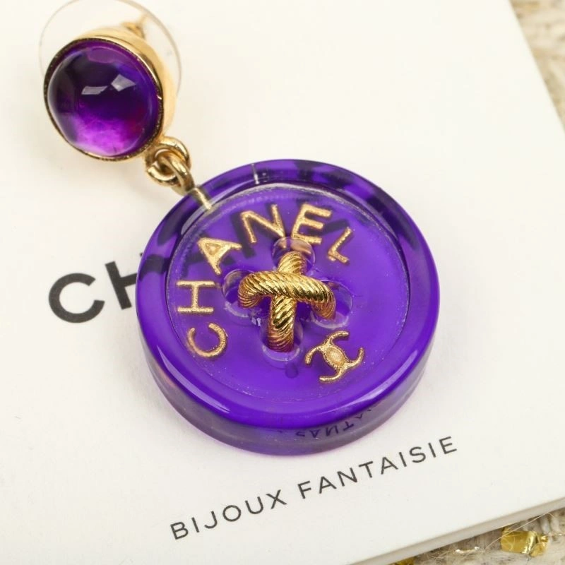 Colorful Chanel Earrings 221504