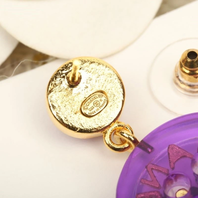 Colorful Chanel Earrings 221504