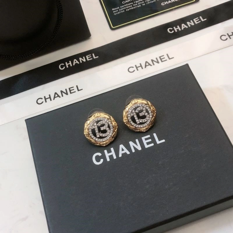 Compact Chanel Earrings 221423