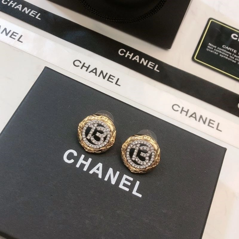 Compact Chanel Earrings 221423
