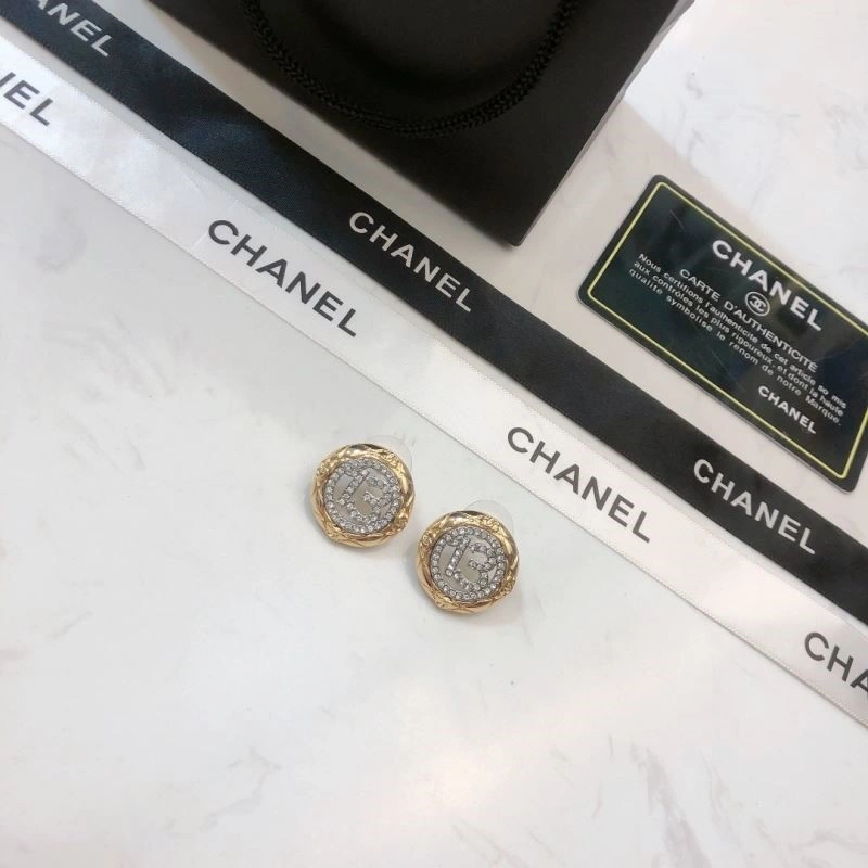 Compact Chanel Earrings 221423
