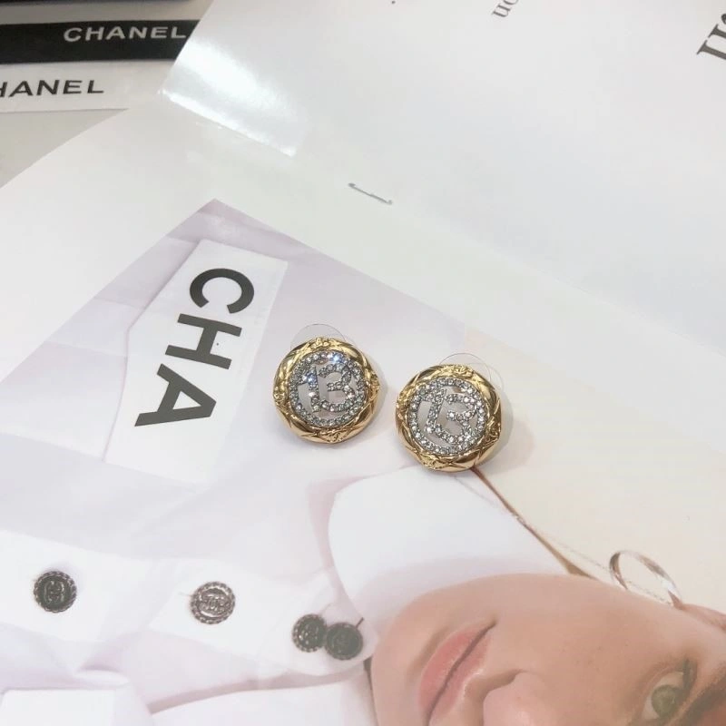 Compact Chanel Earrings 221423