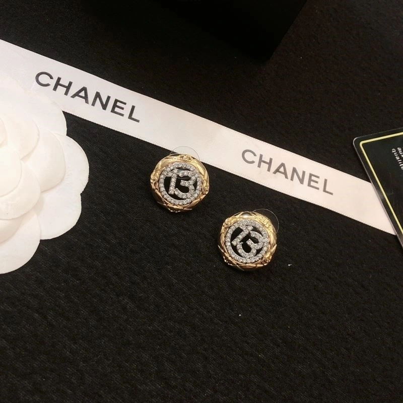Compact Chanel Earrings 221423